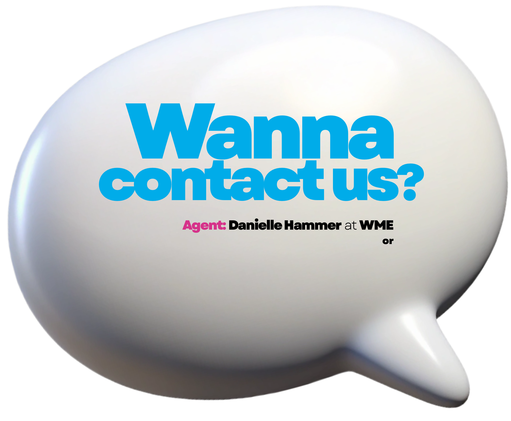 Wanna contact us?