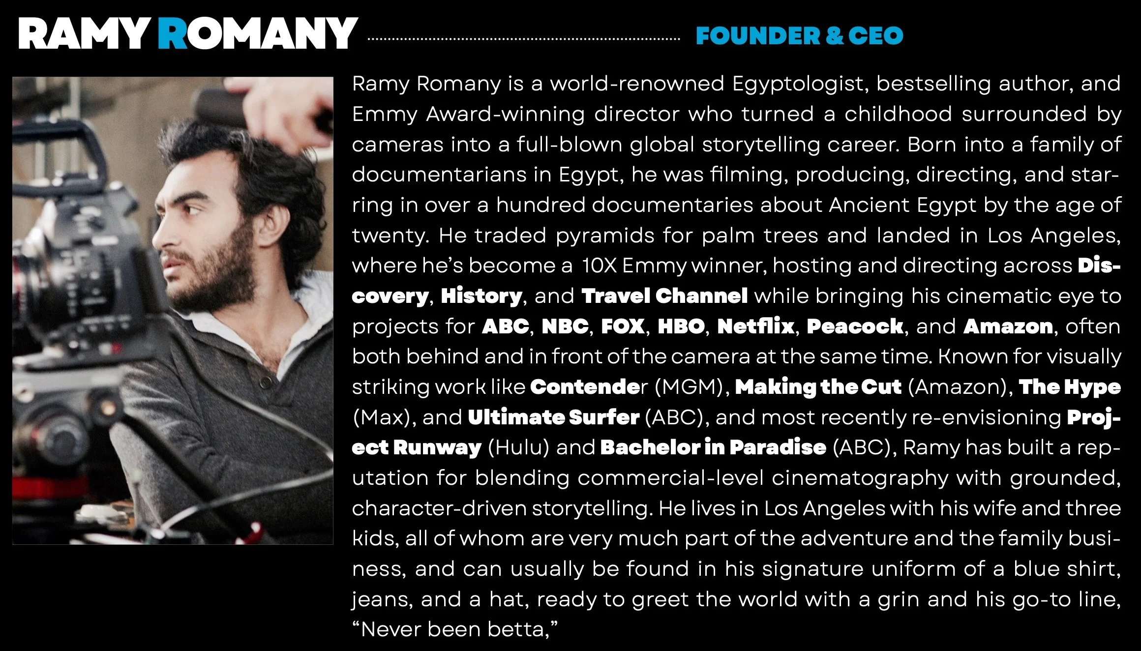 Ramy Romany, Founder and CEO